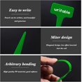 thumbnail image 4 of 60PCS 1.97x3.94'' T-Type Plastic Nursery Garden Plant Label Gardening Flower Classification Marker Thickened Reusable Identification Stakes, 4 of 6