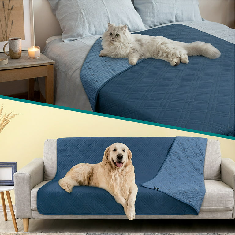 Waterproof Bedspread Washable Pets Dog Cat Kids Urine Pad Bed Sheet Covers  Quilted Mattress Pads Non-slip Mattress Protector