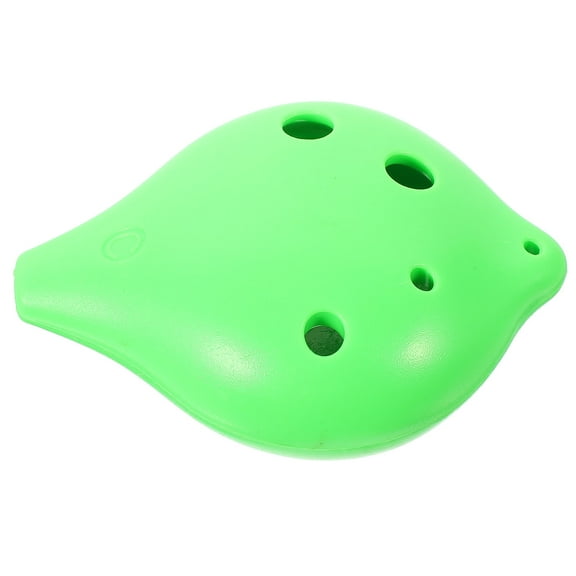 Beginner Green Ocarina Made of Durable Resin for Long Lasting Use 4 Inches