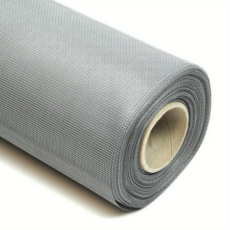 304 Stainless Steel Window Screen Mesh - 39"x394"- 20 Mesh Tear-Resistant for Doors, Cabinets & Vents - 0.15mm Wire
