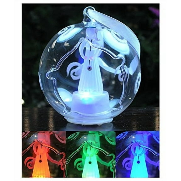 Nurse LED Christmas Ball Ornament - Color Changing Lights - 5 Hour Timer - 3.5"D - 9928