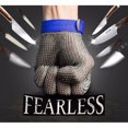 thumbnail image 1 of Safety Cut Proof Stab Resistant Stainless Steel Metal Mesh Protective Anti-cutting Multipurpose Glove Size M, 1 of 1