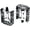 Silver, variant on MTB Pedals Mountain Bike Pedals 9/16 Sealed Bearing,Aluminum Antiskid Durable Bicycle,Bike Platform Pedals Lightweight for BMX MTB