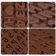 thumbnail image 2 of Molde de silicona para letras y números, moldes de Chocolate con adornos para tartas de feliz cumpleaños, símbolos, 2 uds. Adepaton WMZL-160, 2 of 5