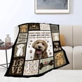 thumbnail image 3 of Goldendoodle Gifts Dog Throw Blanket Soft Fleece Flannel Bedding Golden Doodle Gifts for Owner Women Girls Lovers Adults Boys Girls Stuff Plush for Couch Sofa Bed Room Decor 40"X50", 3 of 6