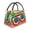 Hello Summer, variant on Vsdgher Light Purple Glitter Print Insulated Reusable Bags with Sturdy Zipper and Handles, Foldable Totes for Hot or Cold Food Bring or Delivery