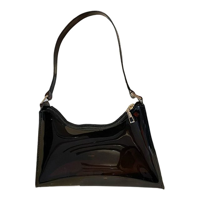 CHOK Shoulder Bag Transparent Large Capacity PVC Multipurpose Korean Style Jelly Handbag Birthday Gift