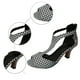 thumbnail image 5 of MKLEKYY Sandalias de Tacón Alto para Mujer, Estilo Europeo y Retro, de Comercio Exterior, de Talla Grande, Con Suela Suave y Hueca, Informales, 5 of 5