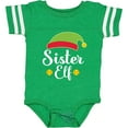 thumbnail image 3 of Inktastic Christmas Sister Elf Holiday Girls Baby Bodysuit, 3 of 5
