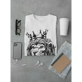 thumbnail image 3 of Angry Lion With A Crown Tee Men's -Image by Shutterstock, 3 of 4