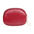 thumbnail image 1 of Fashion Women Artificial Leather Solid Color Zipper Key Bag Envelope Bag Handbag Change Wallet, 1 of 6