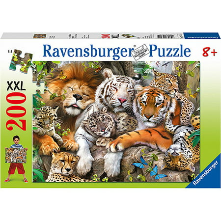 Ravensburger Big Cat Nap Puzzle, 200 Pieces - Walmart.com