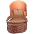 thumbnail image 4 of Lucky Brand Brindia Latte Sumac Strappy Slip On Platform Wedge Fashion Sandals (Latte Sumac, 11), 4 of 5