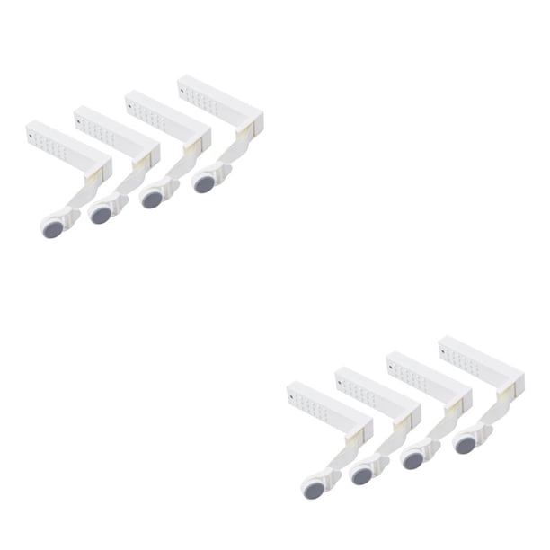 Advancent 4 Uds. De Clips para sábanas, cubierta de edredón ajustable, soportes de Clip de fijación de cuatro esquinas, hebillas fijas de ángulo Type1 NO1 Advancent CBP160240