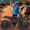 thumbnail image 4 of Bicicleta Electrica E-Be Rocket 7 Vel Montaña 52km/h Todo Terreno, 4 of 9