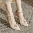 thumbnail image 6 of Shoe Clips and Rhinestone Buckles - Exquisite Jewelry Decoration for Women's Bridal Pumps Flats Hats and Bags grey, 6 of 9