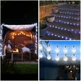 YEOLEH Outdoor Solar String Lights, 22Ft 40LED Waterproof Fairy Lights