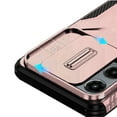 thumbnail image 3 of For Motorola Edge 2025 Ultimate U Design Hybrid with Camera Window Covering - Rose Gold, 3 of 4