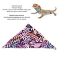 thumbnail image 3 of Pet Swing Hammock, Pet Cage Hammock Swing Hanging Bed With Suction Cups Triangular Breathable Reptile Bed Pet Bed Lounger Ladder Hammock For Small Reptile Animal, 3 of 8