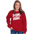 thumbnail image 4 of Sprawl and Brawl Muay Thai Fight Sweatshirt for Men or Women Brisco Brands 2X, 4 of 6