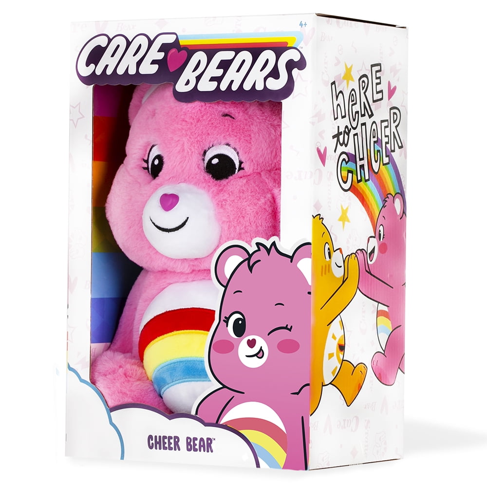 2020 Care Bears 14" Medium Plush Soft Huggable Material Cheer Bear 