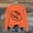 Orange, variant on Holzkary Game Day Sweatshirts for Women Football Sweatshirts Funny Football Graphic Crewneck Long Sleeve Pullover Tops American Football Print Solid Color Round Neck Ladies Sweatshirt Black L