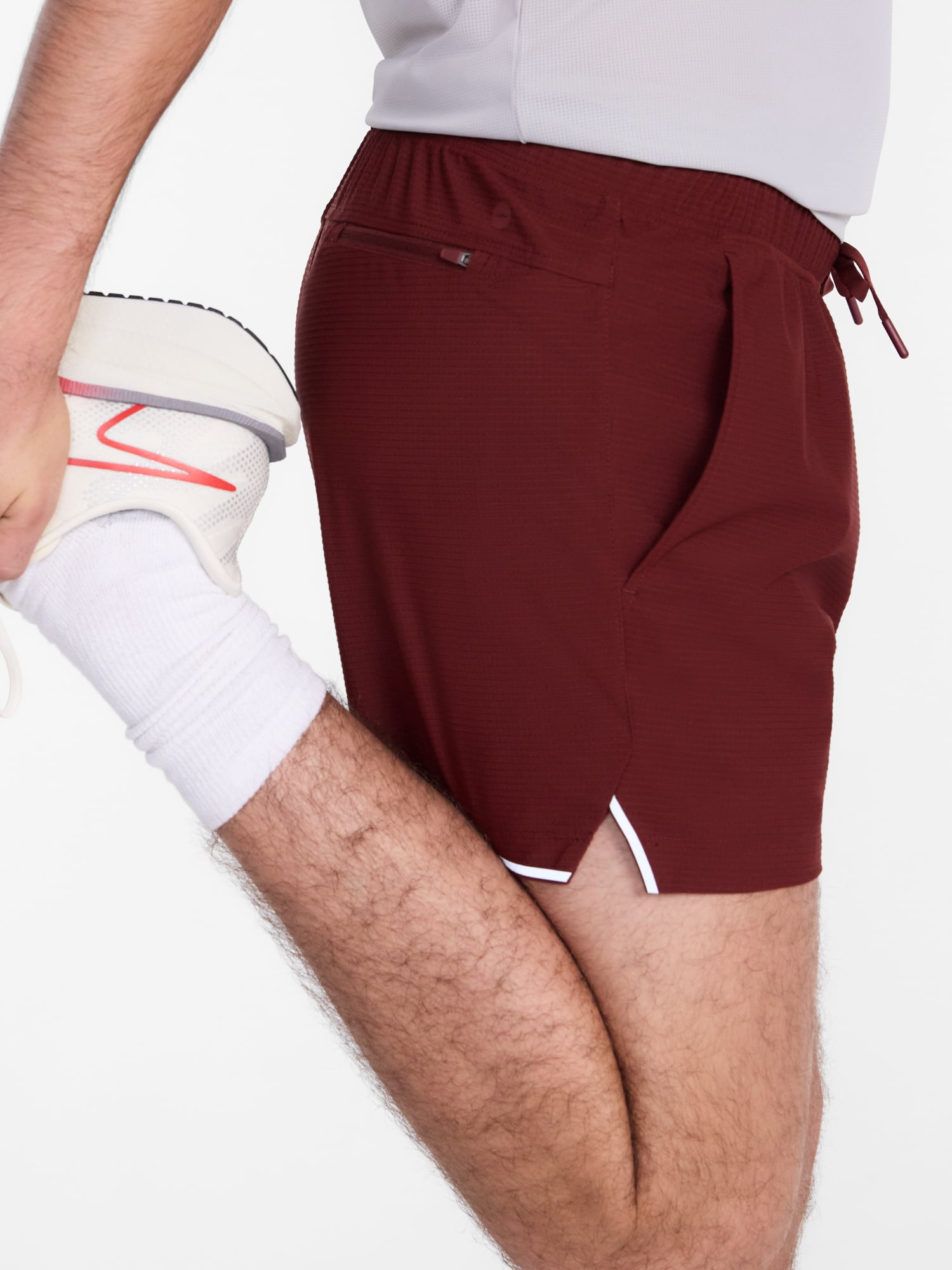 Avia Men's and Big Men's Performance Textured Shorts, 5'' Inseam, Sizes XS-5XB