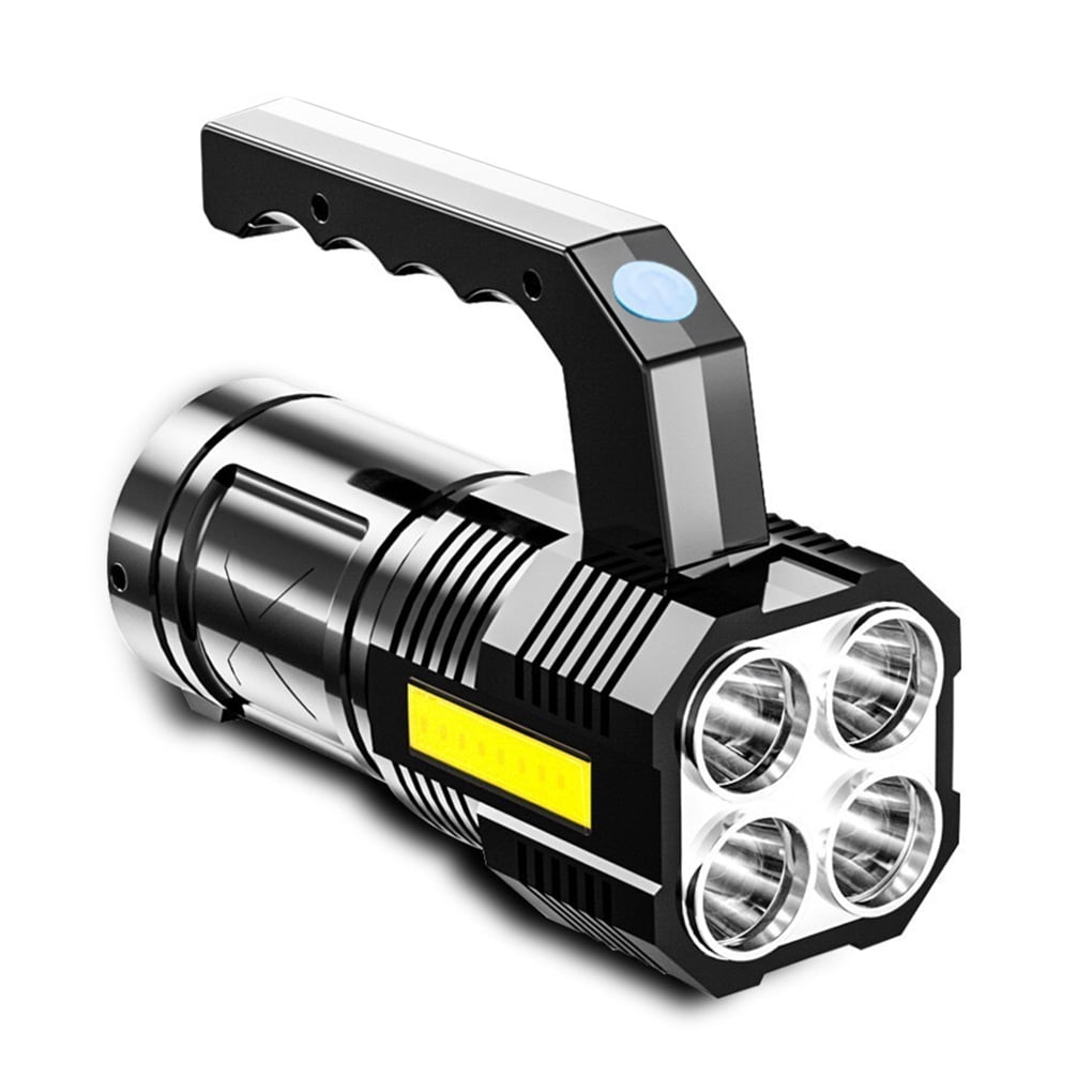 TureClos Flashlight 200LM Outdoor COB LED Camping Torch USB Rechargeable Portable Fishing