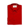 thumbnail image 2 of Adam Baker Boy's Regular Fit 4-Way Stretch Long Sleeve Solid Dress Shirt - Colors, 2 of 2