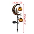 thumbnail image 3 of Pumpkin Moon Garden Stake Light | Solar Halloween Skeleton Garden Stake Light, Hanging Jack-o'-Lantern Lantern for Garden, Patio, Walkway, Porch, 3 of 7