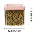 thumbnail image 2 of CEHVOM Food Storage Container With Lids, Tall Airtight Food Storage Jar, BPA Free Plastic Food Storage Container Kitchen Pantry Containers For Cereal, Flour And Sugar Clearance, 2 of 2