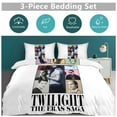 thumbnail image 5 of The Twilight Saga Printing Bedding Sets Decorative 3 Pieces Bedding Set(1 Duvet Cover Set 2 Pillow Shams) 79"x90", 5 of 8