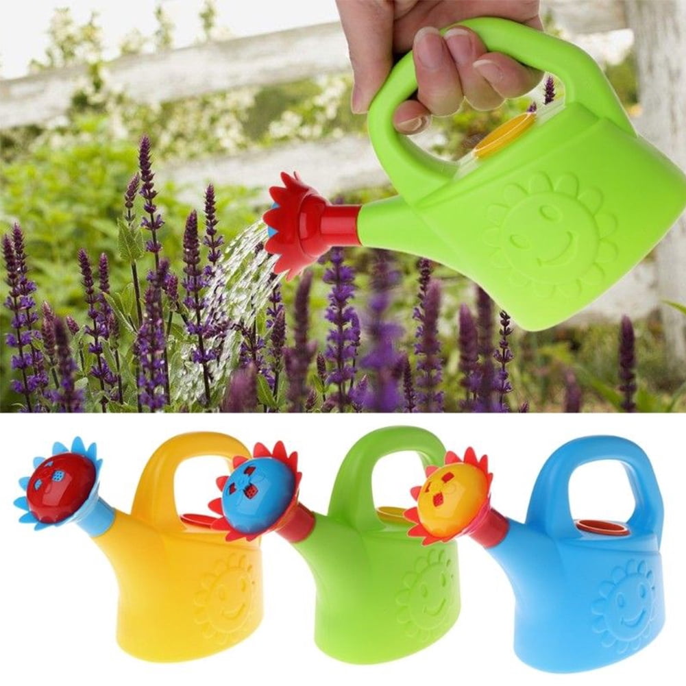 Kids Bath Toy Beach Home Flowers Cute Cartoon Watering Can Spray Early Education Walmart Com Walmart Com