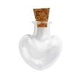 thumbnail image 3 of MERIGLARE 20pcs Mini Empty Small Clear Wish Message Glass Bottles Vials Charms Pendant, 3 of 9