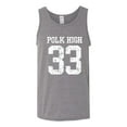 thumbnail image 2 of Wild Bobby, Polk High Bundy 33 Married with Children Fan, Pop Culture, Men Graphic Tank Top, Heather Grey, Large, 2 of 4