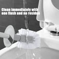 thumbnail image 6 of Skegnu Clearance Under $10 Toilet Brush With Hard Bristles Bathroom Cleaning Bowl Brush Kit Modern And Compact Toilet Cleaner Brush Long Handle Bristles For Bathroom Cleaner Brush, 6 of 9