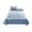 Model E, variant on ViLaViDeca Ice Silk Bed Sheets Three Cooler Mat Machine Washable And Foldable Non Deformation Soft Bed Sheets Wrinkle Sheets Machine Washable Hotel Bedding Silky Soft (C)