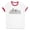 White/Red, variant on Skyline Minneapolis Minnesota Ringer Tee Shirt Unisex Large White/Black