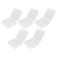 thumbnail image 4 of 5Pcs Maquillage Éponge Boîte Forte ABS Transparent Lissage Durable Boîte de Stockage des Ongles pour Voyage de Bureau Familial, 4 of 14