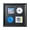 2CD, variant on Album Display Frame with Real Glass, Wall Mounted Music Album Display for CD Collections, Music Room Wall Decor