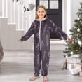 thumbnail image 6 of Vzayyk 4T-14Y Size Aviliable Cozy One-Piece Footless Sleeper Pajama Simple Line Art Hot Dogs, 6 of 8