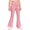 thumbnail image 2 of Frostluinai Fleece Lined Leggings for Girl 5-14Y High Waist Thermal Flare Yoga Pants with Pocket Solid Fall Winter Bell Bottom Pants, 2 of 9