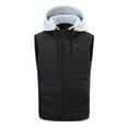 thumbnail image 5 of qucoqpe Plus Size Heated Vest for Men Women 15 Heating Heated Vest Winter Heated Jacket with Detachable Hood, 5 of 6
