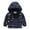Black, variant on Coerni Baby Boys Windbreaker Hooded Jacket Kids Cute Waterproof Outwear Lightweight Print Raincoats Zip Up Button Down Coat