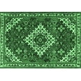 thumbnail image 1 of Ahgly Company Indoor Rectangle Persian Emerald Green Traditional Area Rugs, 2' x 3', 1 of 4