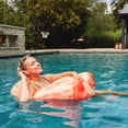 thumbnail image 5 of Big Joe Noodle Sling XL Pool Float, Peach Glow, Doubled-Sided Mesh, Quick Draining Fabric, No Inflation Needed, 5 of 7