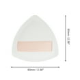thumbnail image 2 of Unique Bargains 1 Pc Portable Powder Puff for Travel Dressing Tables 2.36"x2.36" White Hydrophilic Polyurethane, 2 of 5