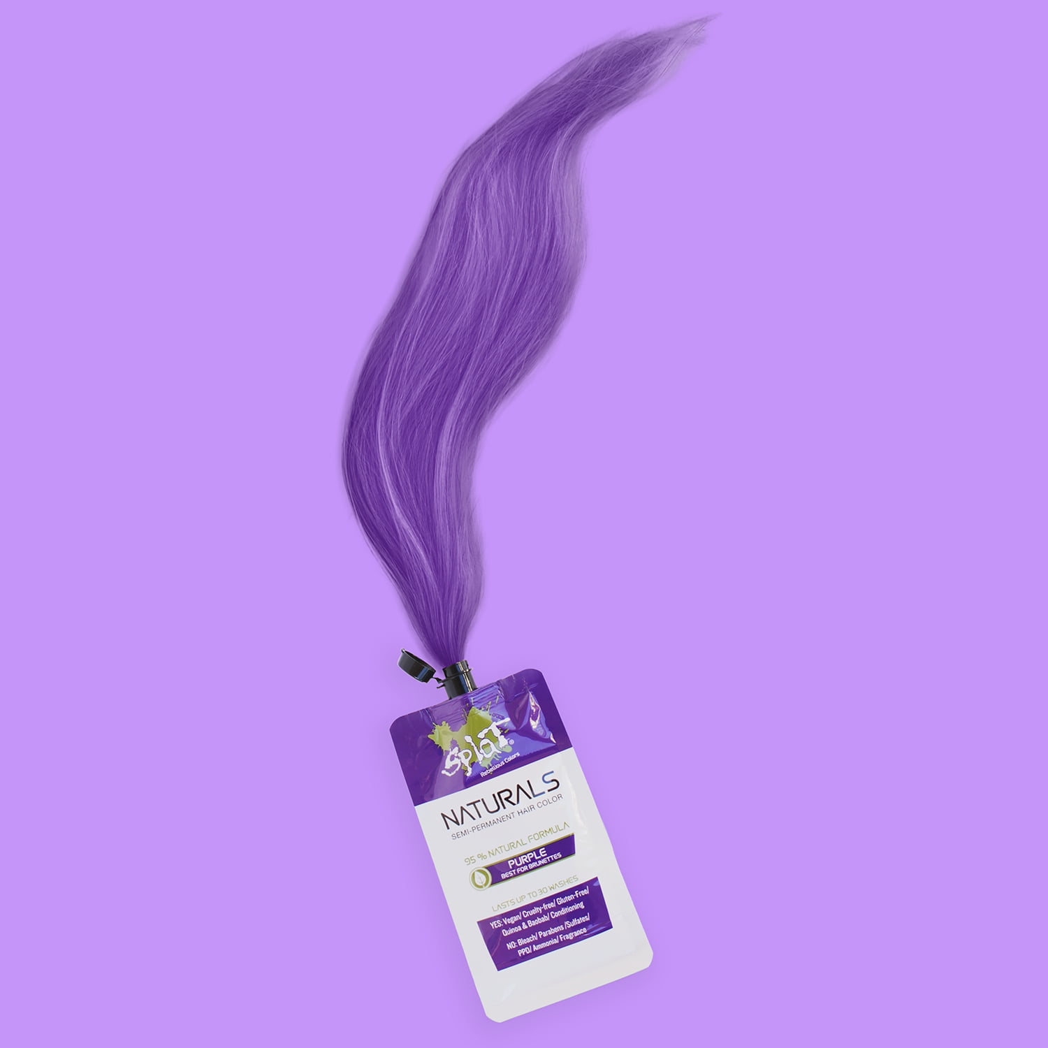 Splat Naturals 30 Wash Purple Hair Tiendamia Com