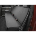thumbnail image 1 of Weathertech Seat Cover DE2031CH Charcoal; Polycotton; Uses Headrests To Install, 1 of 2
