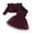 Red, variant on Baby Girl Tutu Dress 2 Piece Toddler Cardigan Sundress Girls Princess Baptism Dresses Infant Summer Outfit Set Pink 9-12 Months